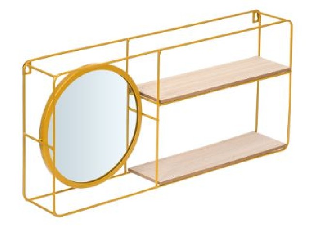 QWERTY  Подвесная полка-зеркало 